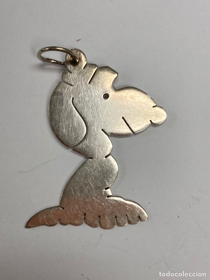 Joyeria: Colgante de plata de Snoopy - Foto 1