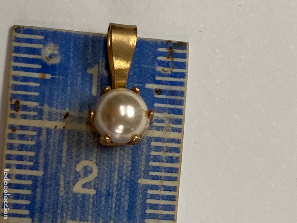 Joyeria: Colgante chapado con perla - Foto 2