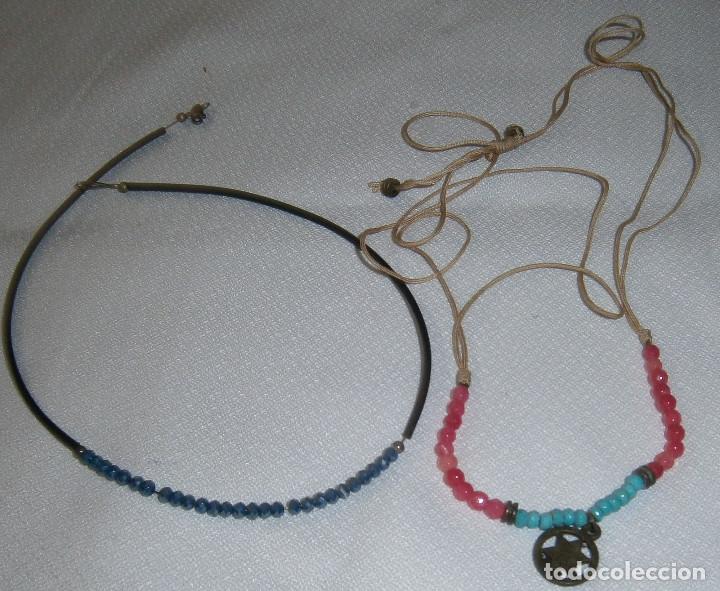 Joyeria: dos collares con piedrecitas - Foto 1