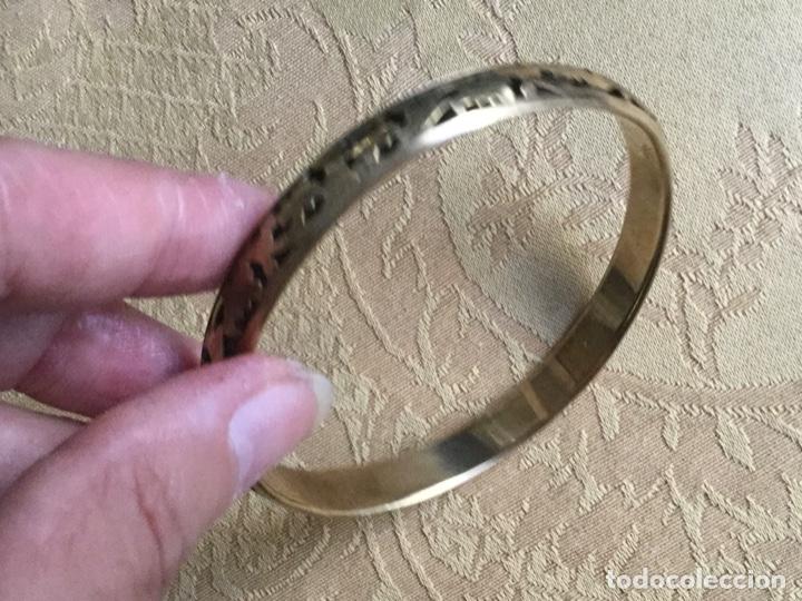 Joyeria: PULSERA DE LAT&Oacute;N DORADA