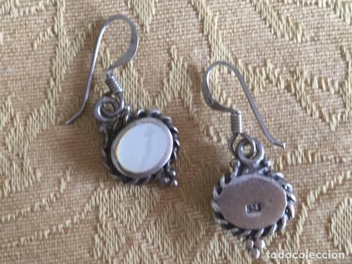 Joyeria: PENDIENTES PLATA LEY Y PIEDRA LUNA - Foto 3