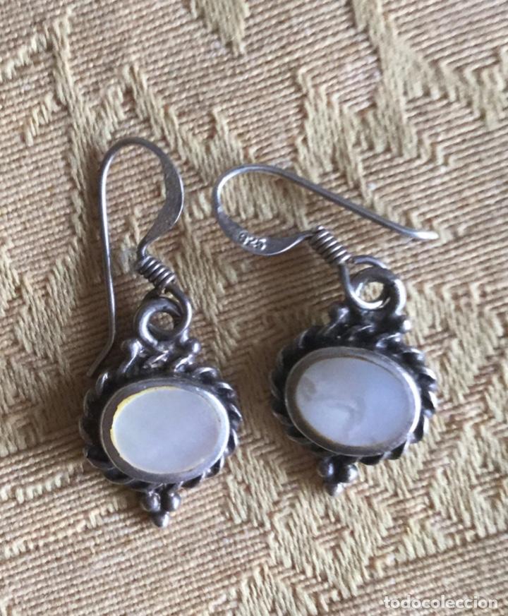 Joyeria: PENDIENTES PLATA LEY Y PIEDRA LUNA - Foto 7
