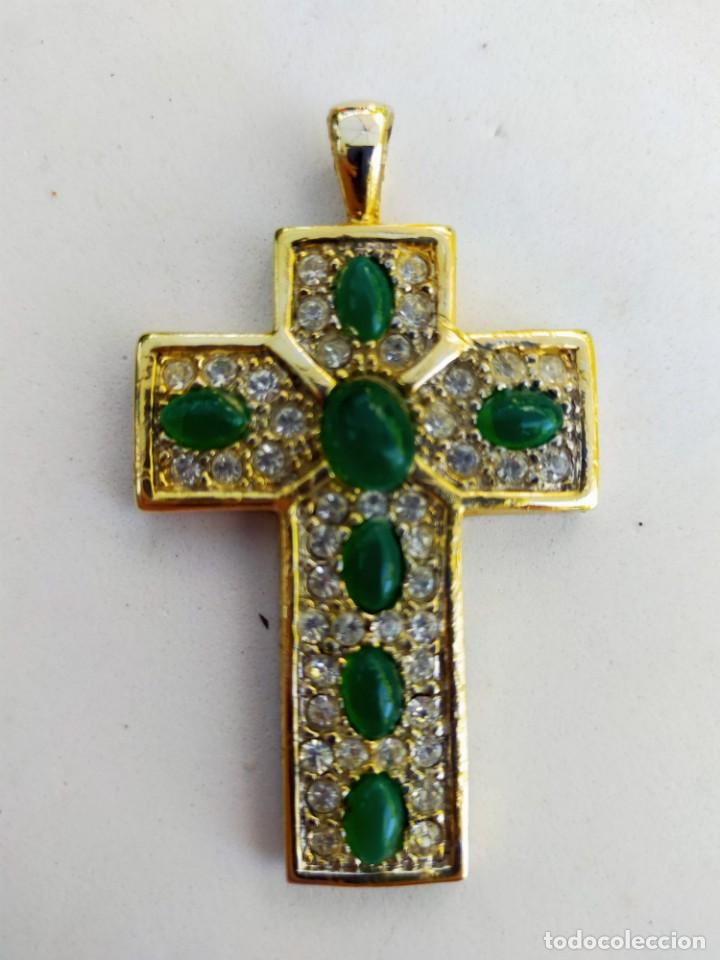 Joyeria: CRUZ DE METAL Y PIEDRAS - Foto 2