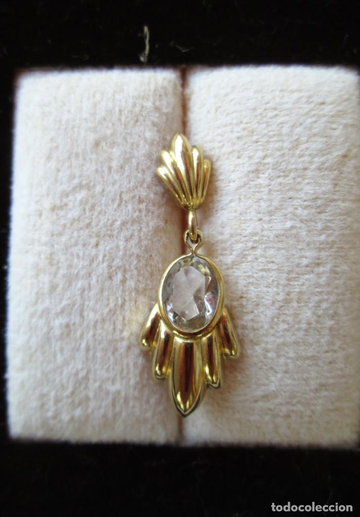 Joyeria: PENDIENTES CHAPADO EN ORO CON CIRCONITAS - Foto 4