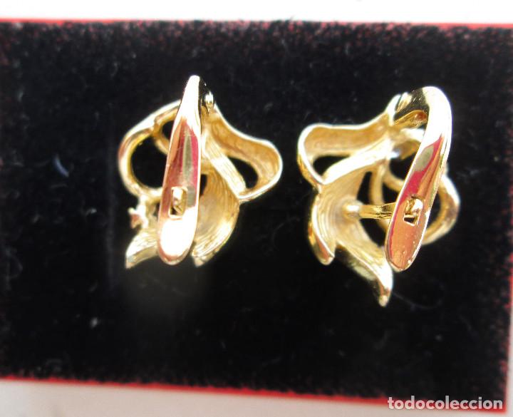 Joyeria: PENDIENTES CHAPADO EN ORO CON CIRCONITAS - Foto 4