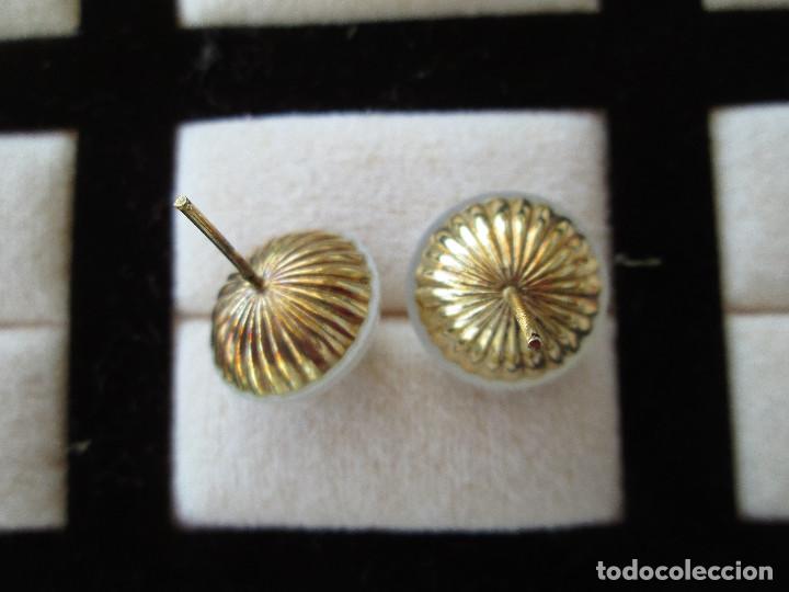 Joyeria: PENDIENTES CHAPADO EN ORO CON PERLAS - Foto 3