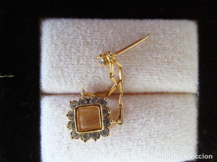 Joyeria: PENDIENTES CHAPADO EN ORO CON CIRCONITAS - Foto 4