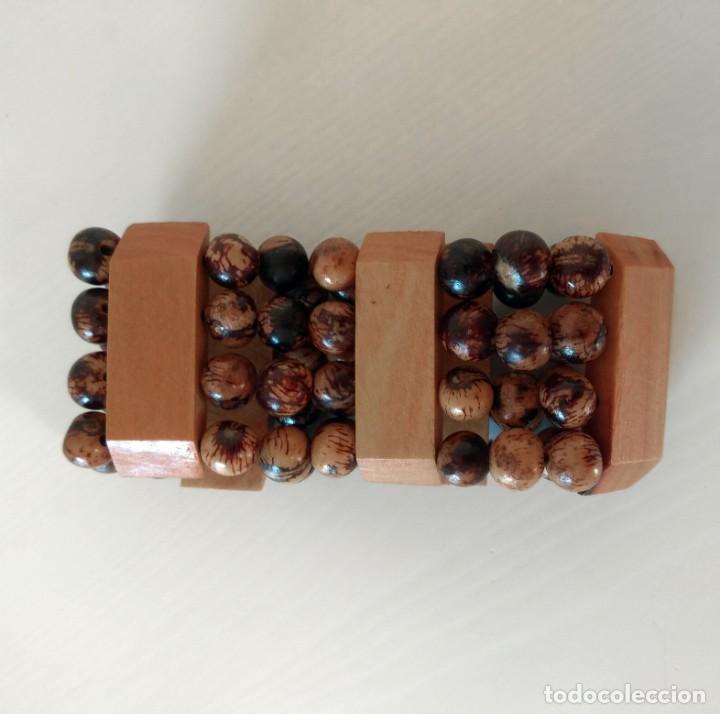 Joyeria: PULSERA DE CUENTAS Y PIEZAS DE MADERA - Foto 4