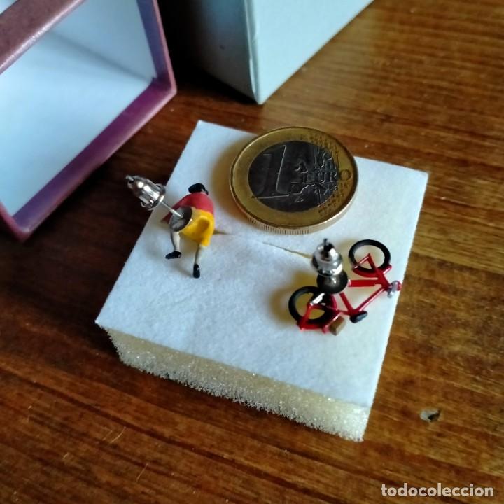 Joyeria: PENDIENTES BICLETA MINIATURA - Foto 4