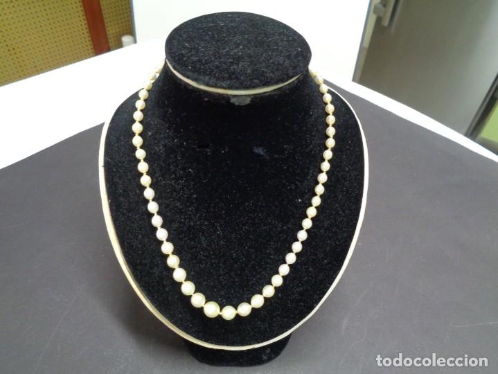 Joyeria: ANTIGUO COLLAR DE PERLAS - Foto 1