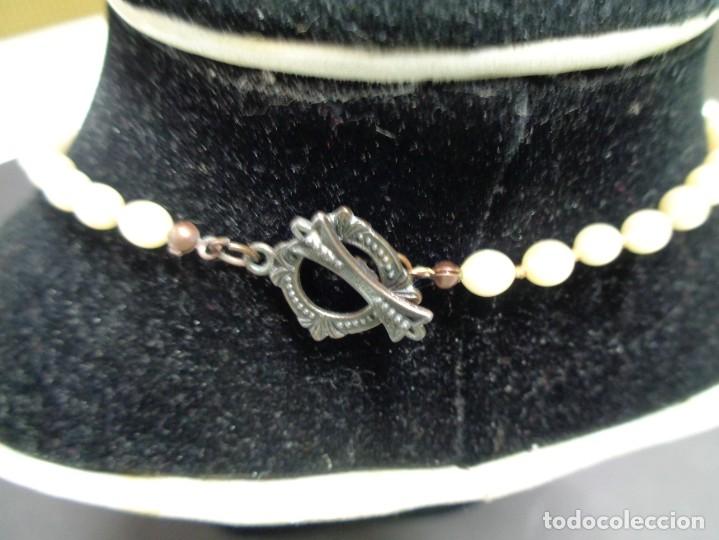 Joyeria: ANTIGUO COLLAR DE PERLAS - Foto 3