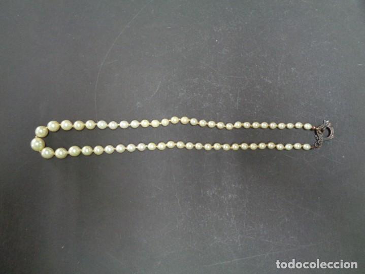 Joyeria: ANTIGUO COLLAR DE PERLAS - Foto 4