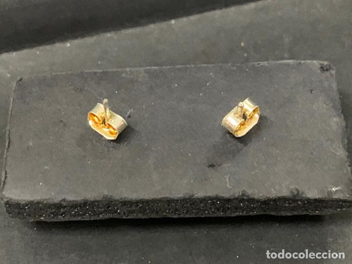 Joyeria: graciosos pendientes vintage. Miden aprox 1,3cms diametro - Foto 2