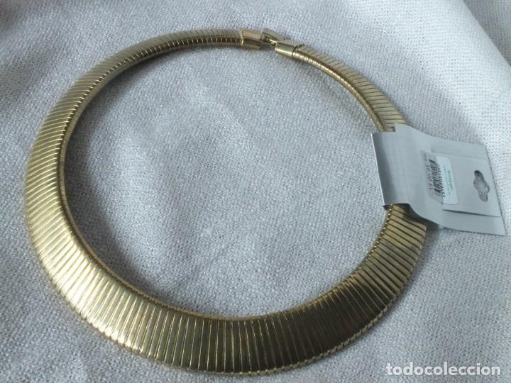 Joyeria: COLLAR GARGANTILLA METAL DORADO FLEXIBLE - Foto 1