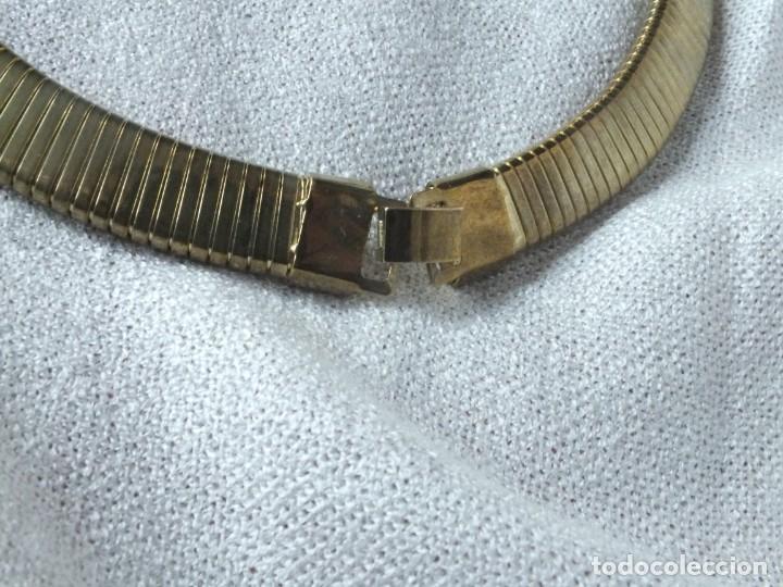 Joyeria: COLLAR GARGANTILLA METAL DORADO FLEXIBLE - Foto 2