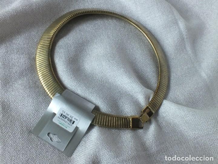 Joyeria: COLLAR GARGANTILLA METAL DORADO FLEXIBLE - Foto 4