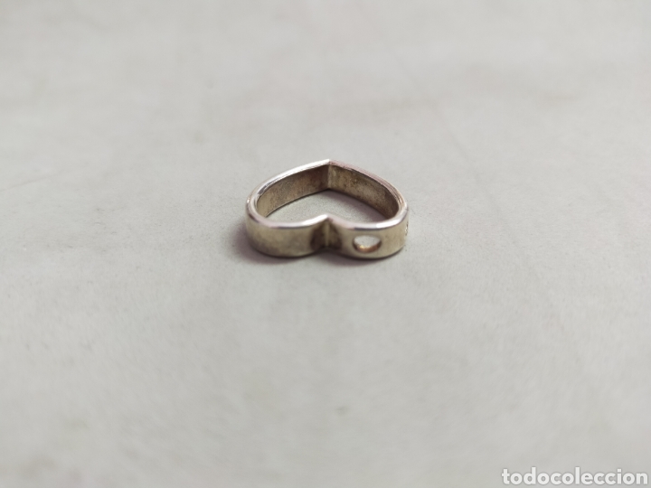 Joyeria: COLGANTE DE METAL PLATEADO EN FORMA DE CORAZON - Foto 4