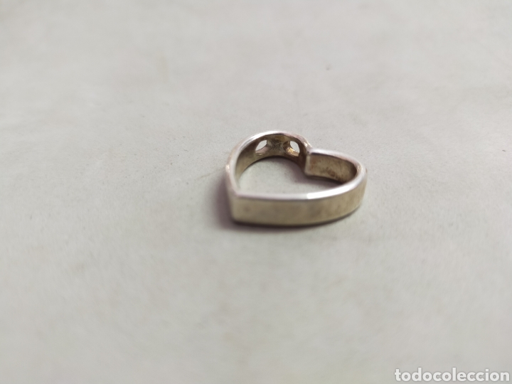 Joyeria: COLGANTE DE METAL PLATEADO EN FORMA DE CORAZON - Foto 5