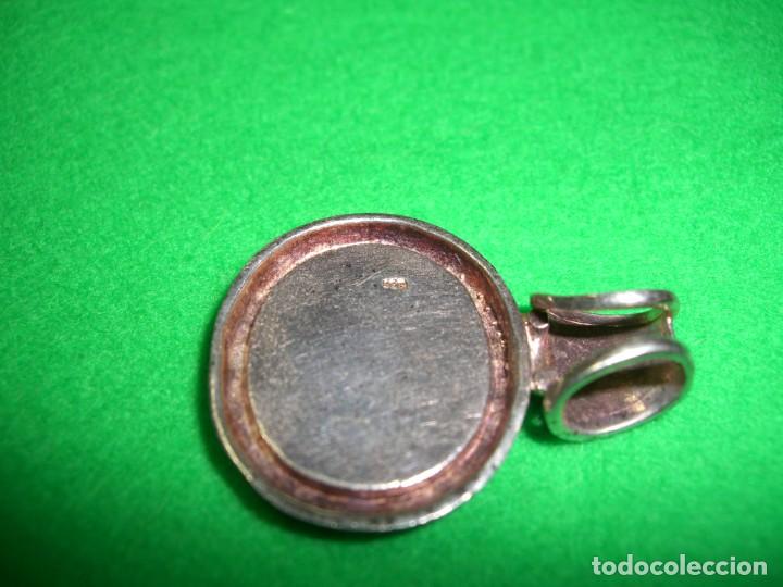 Joyeria: COLGANTE EN PLATA DE LEY CON INCRUSTACIONES DE MADREPERLA. - Foto 3