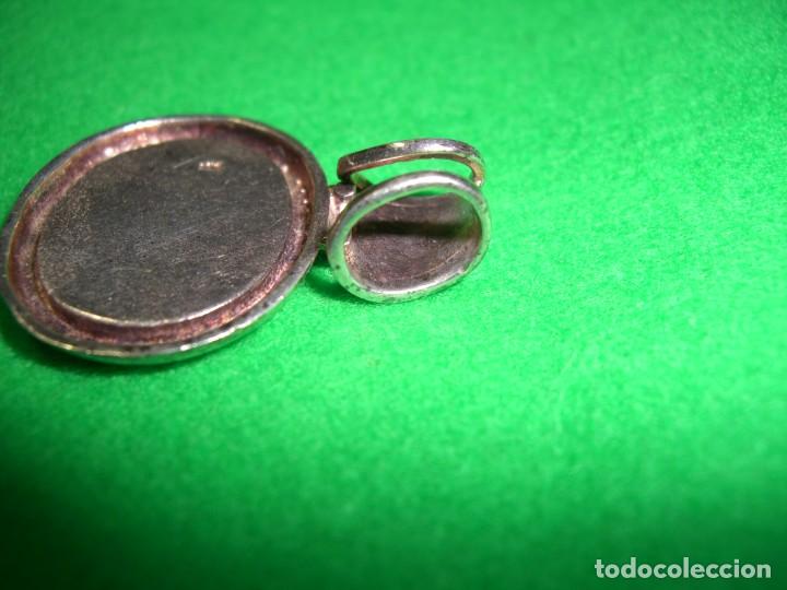 Joyeria: COLGANTE EN PLATA DE LEY CON INCRUSTACIONES DE MADREPERLA. - Foto 4