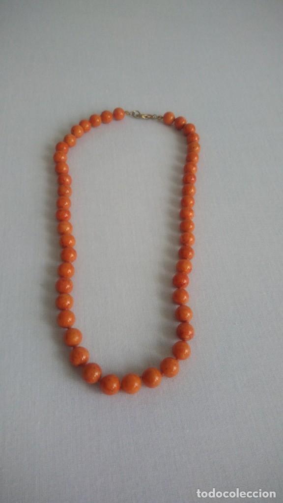 Joyeria: COLLAR DE CUENTAS ANARANJADAS - Foto 1