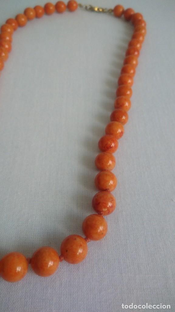 Joyeria: COLLAR DE CUENTAS ANARANJADAS - Foto 2