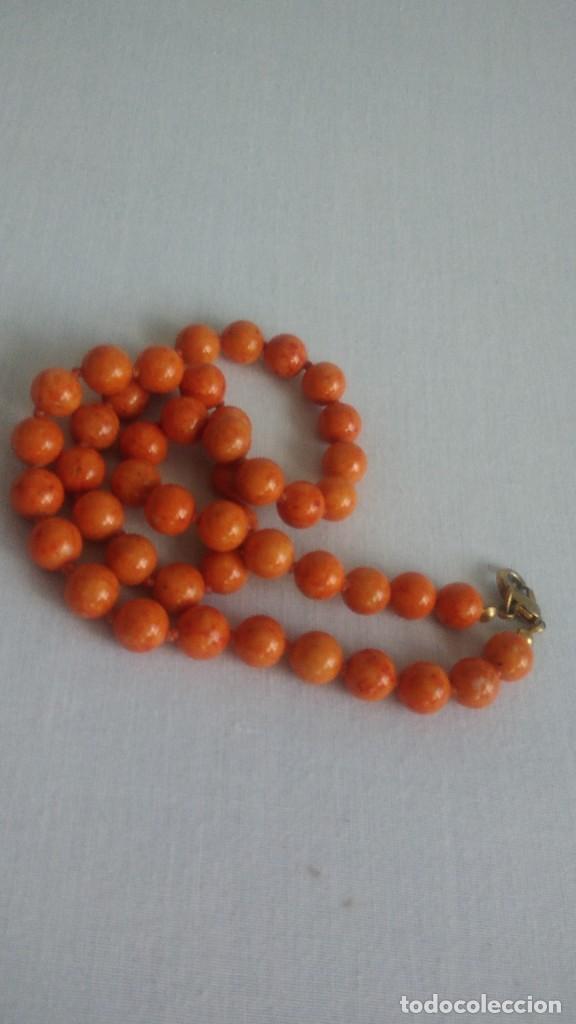 Joyeria: COLLAR DE CUENTAS ANARANJADAS - Foto 6