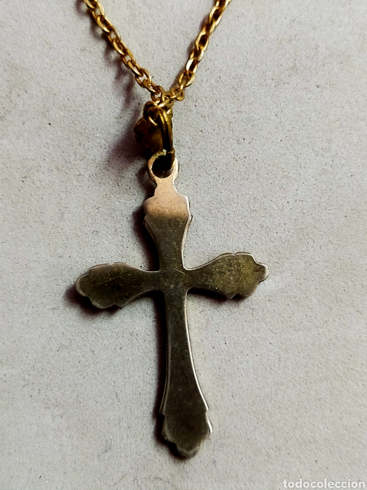 Joyeria: CADENA CON CRUZ, METAL DORADO. - Foto 8