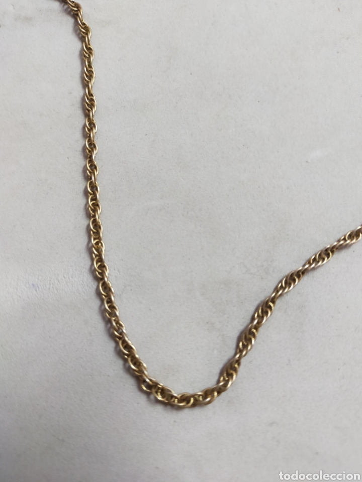 Joyeria: CADENA DE METAL DORADO, GRAN LONGITUD. - Foto 2