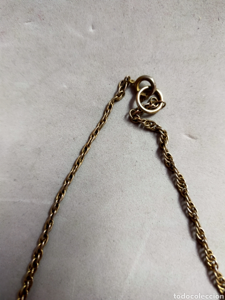 Joyeria: CADENA DE METAL DORADO, GRAN LONGITUD. - Foto 3