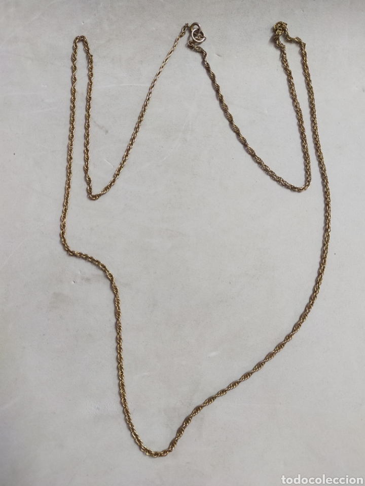 Joyeria: CADENA DE METAL DORADO, GRAN LONGITUD. - Foto 1