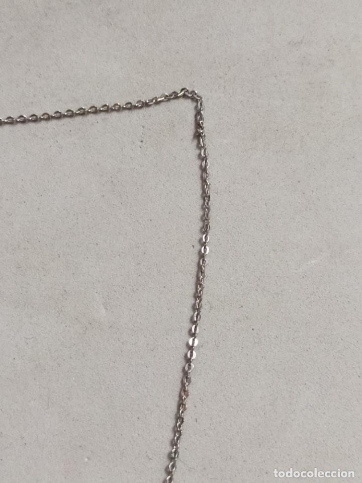 Joyeria: CADENA DE METAL PLATEADO CON COLGANTE EN FORMA DE TRAINGULO - Foto 7