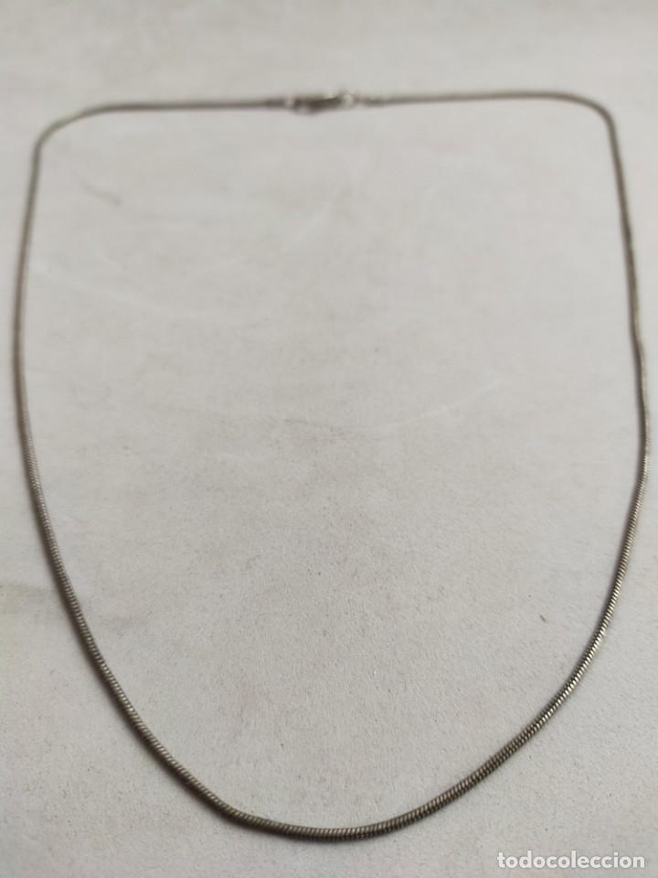 Joyeria: CADENA DE METAL PLATEADO, TIPO CORDON - Foto 2