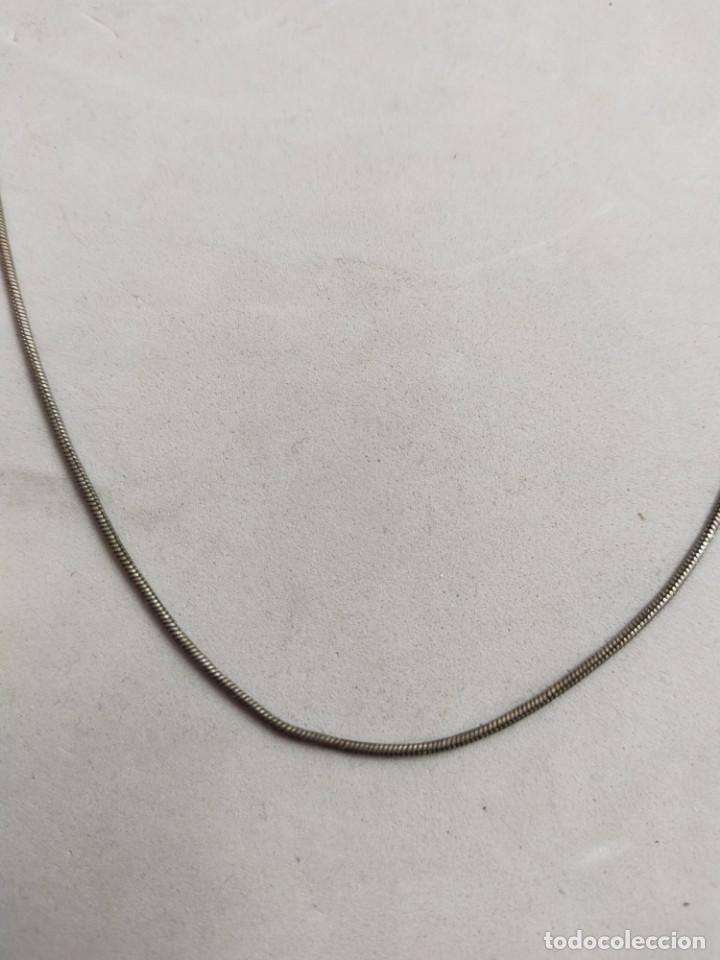 Joyeria: CADENA DE METAL PLATEADO, TIPO CORDON - Foto 3