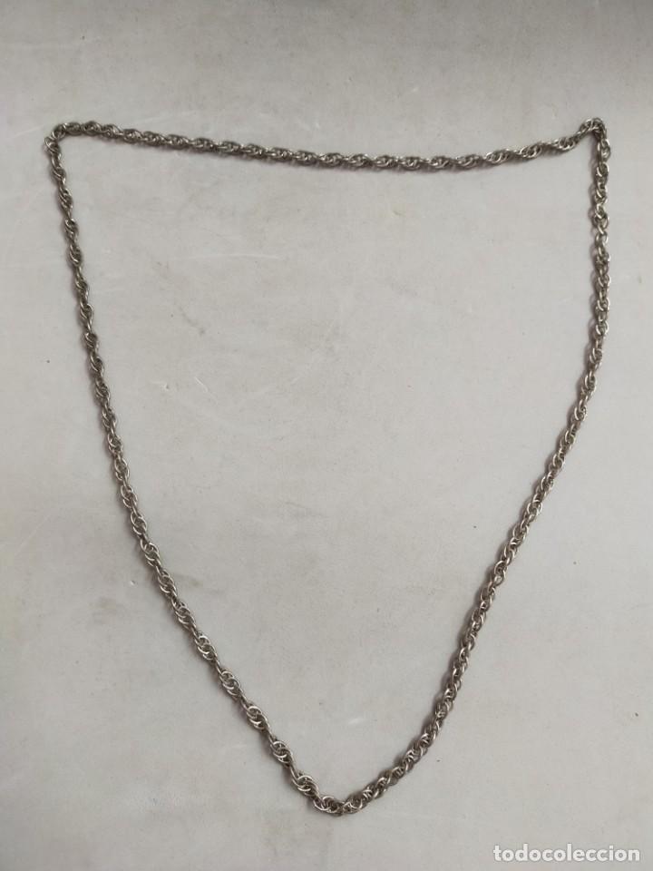 Joyeria: CADENA DE METAL PLATEADO, ESLABON GRANDE - Foto 1
