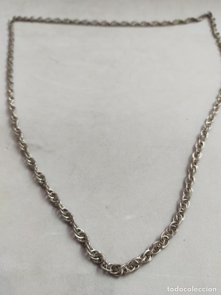 Joyeria: CADENA DE METAL PLATEADO, ESLABON GRANDE - Foto 2