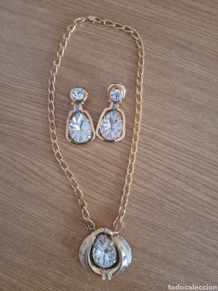 Gioielleria: CONJUNTO DE COLLAR Y PENDIENTES DE BISUTER&Iacute;A DE CALIDAD