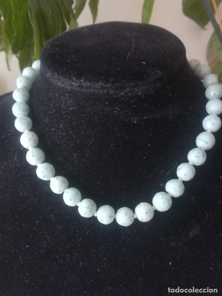 Joaillerie: collar gargantilla de los a&ntilde;os 60 ,opalina. Vintage