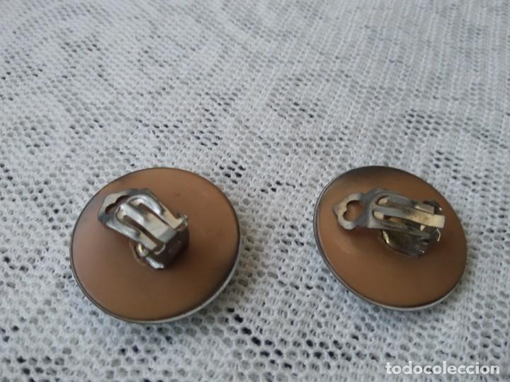Joyeria: Pendientes clip vintage verdes - Foto 2