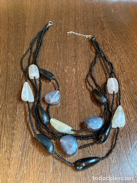 Joyeria: Espectacular collar vintage de 5 hileras - Foto 1