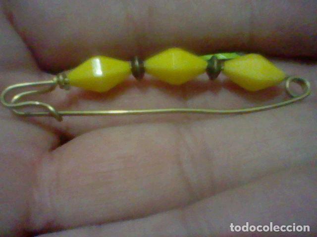Schmuck: BROCHE ANTIGVO CVENTAS PARA CHVPETE O SIMILAR IDEAL VINTAGE RETRO 6 CMS LARGO