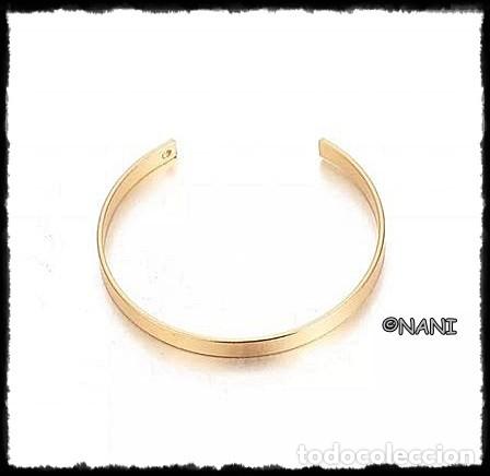 Joyeria: CLASICA PULSERA BRAZALETE DORADA. ADAPTABLE - Foto 1
