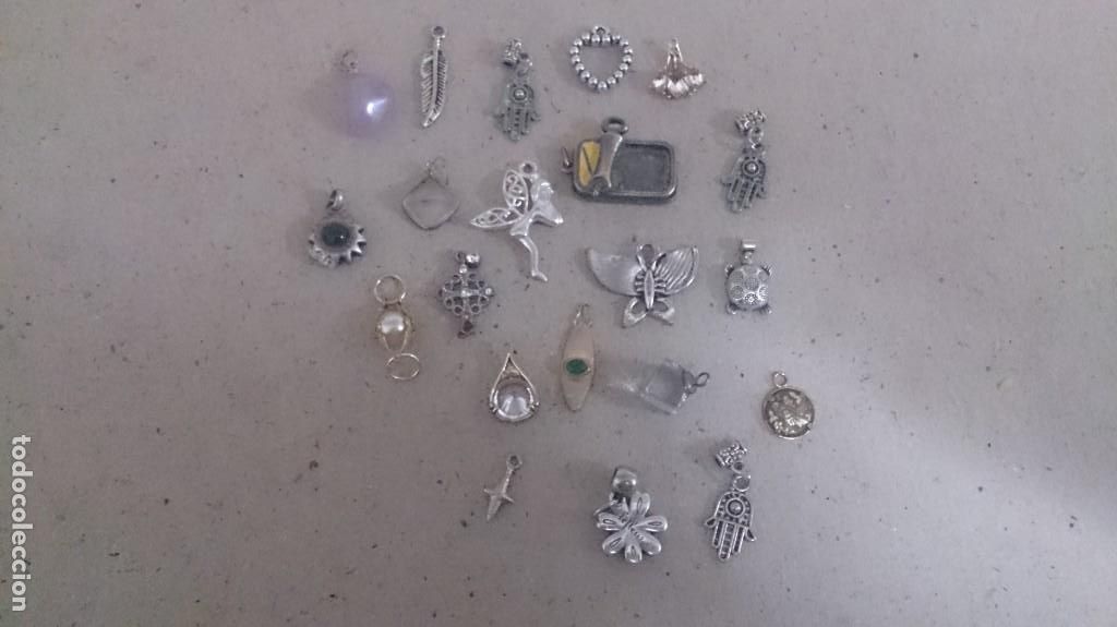 Schmuck: 20 COLGANTES PEQUE&Ntilde;OS ( BISUTERIA) M2. 16