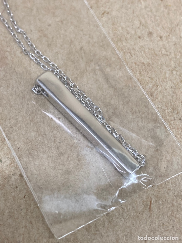 Joyeria: Cadena y colgante de plata - Foto 1