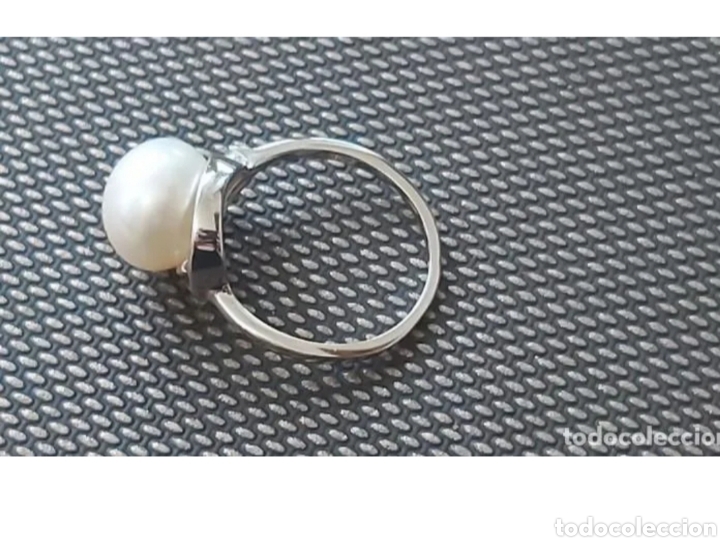 Joyeria: juego de pendientes y anillo de agua dulce - Foto 4