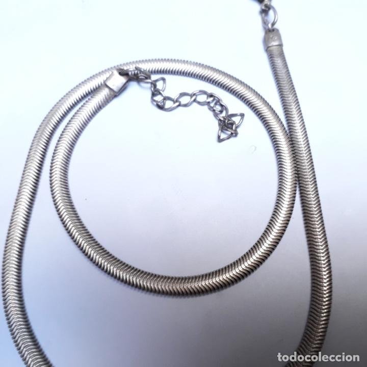 Joyeria: Collar malla de plata - Foto 3