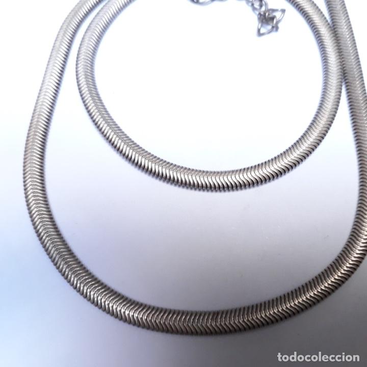Joyeria: Collar malla de plata - Foto 4