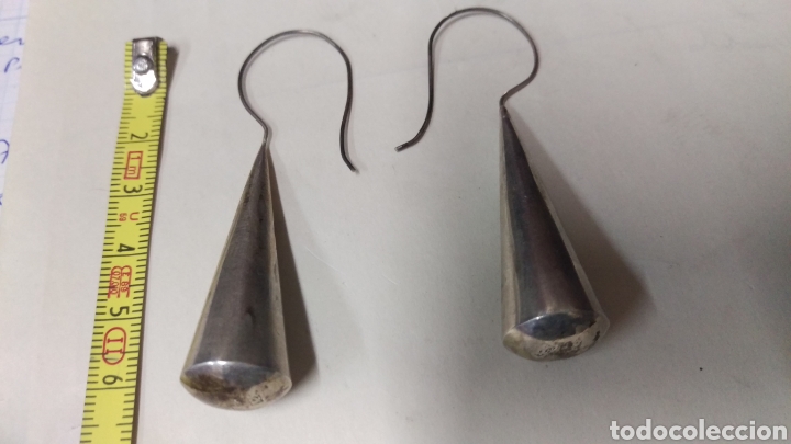Joyeria: Pareja de pendientes de plata contrastada - Foto 1