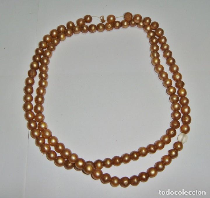 Joyeria: Collar de perlas. (42 cm) - Foto 1