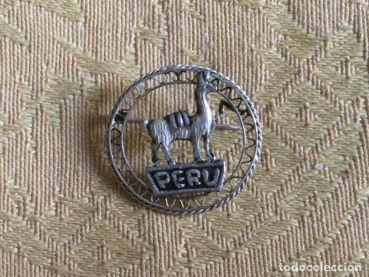 Joyeria: ANTIGUO Y PEQUE&Ntilde;O BROCHE DE PLATA DE PERU - Foto 9